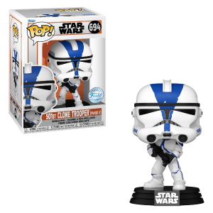 Funko Pop! Star Wars: The Mandalorian - 501st Clone Trooper Phase II Special Edition #694