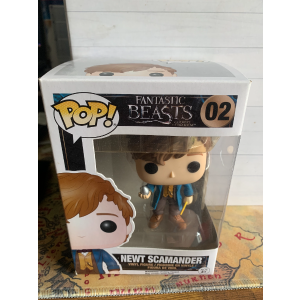 Harry Potter Fantastic Beasts Newt Scarmander with Egg Funko Pop Vinyl No. 02