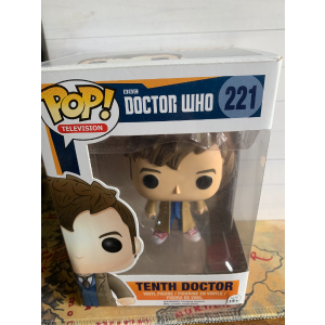 BBC Doctor Who The 10th Doctor Tenth Doctor Pop Vinyl No. 221