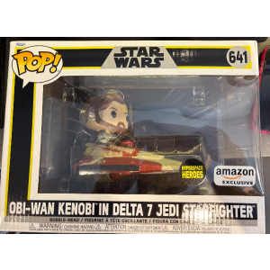 Star Wars Obi-Wan Kenobi In Delta 7 Exclusive Funko Pop! Vinyl Figure