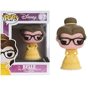 Disney Belle Nerd Funko Pop! Vinyl Figure