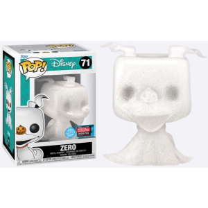 Nightmare Before Christmas Zero Diamond Glitter Funko Pop! Vinyl Figure