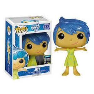 Inside Out Joy Glitter Funko Pop! Vinyl Figure