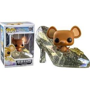 Cinderella Gus Gus in Slipper Glitter Funko Pop! Vinyl Figure