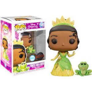 The Princess and the Frog Princess Tiana and Naveen Glitter Funko Pop! Vinyl Figure