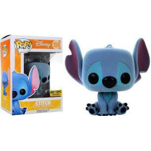 Lilo & Stitch Stitch Flocked Funko Pop! Vinyl Figure