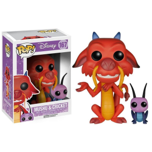 Mulan Mushu and Cricket Funko Pop! Vinyl Figure