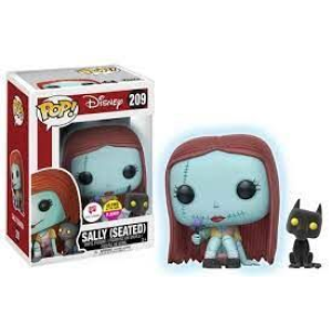 Nightmare Before Christmas Sally Seated Glow in the Dark Funko Pop! Vinyl Figure