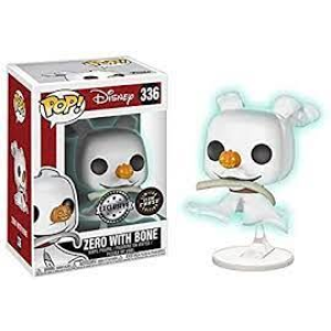 Nightmare Before Christmas Zero with Bone Chase Funko Pop! Vinyl Figure