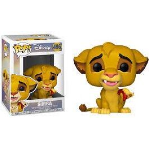 The Lion King Simba with Bug Funko Pop! Vinyl Figure