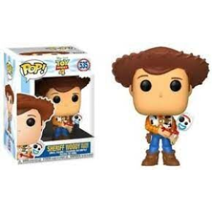 Toy Story 4 Sheriff Woody Holding Forky Funko Pop! Vinyl Figure