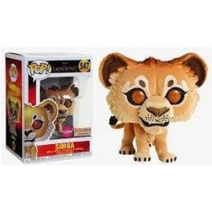 The Lion King Live Action Simba Flocked Funko Pop! Vinyl Figure