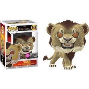 The Lion King Live Action Scar Flocked Funko Pop! Vinyl Figure