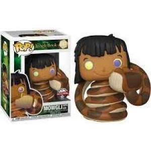 The Jungle Book Mowgli with Ka'a Funko Pop! Vinyl Figure