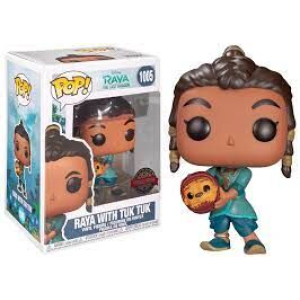 Raya and The Last Dragon Raya Holding Tuk-Tuk Funko Pop! Vinyl Figure