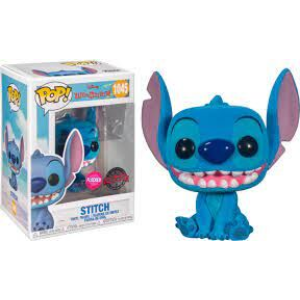 Lilo & Stitch Stitch Flocked Funko Pop! Vinyl Figure