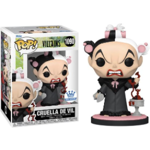 Villains Cruella de Vil In Curlers Funko Pop! Vinyl Figure