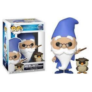 The Sword in the Stone Merlin with Archimedes Funko Pop! Vinyl Figure