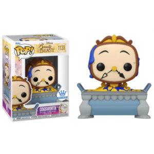 Beauty and the Beast 30th Anniversary Cogsworth Pie Color Funko Pop! Vinyl Figure