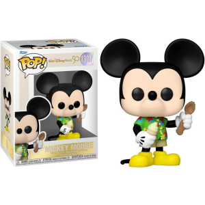 Disney World 50th Anniversary Aloha Mickey Mouse with Dole Whip Funko Pop! Vinyl Figure