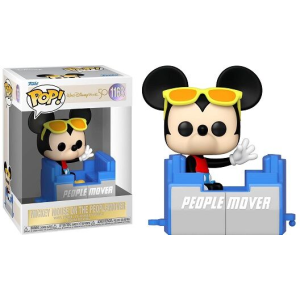 Walt Disney World 50th Anniversary Mickey Mouse On People Mover Funko Pop! Vinyl Figure