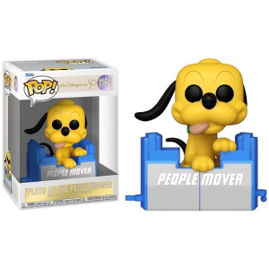 Walt Disney World 50th Anniversary Pluto On People Mover Funko Pop! Vinyl Figure