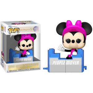 Walt Disney World 50th Anniversary Minnie Mouse On People Mover Funko Pop! Vinyl Figure