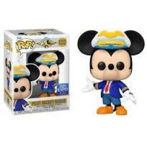 Disney World 50th Anniversary Pilot Mickey Mouse Funko Pop! Vinyl Figure