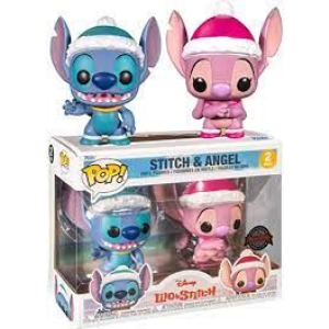 Lilo & Stitch Stitch & Angel Winter Funko Pop! Vinyl Figure