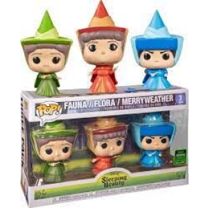 Sleeping Beauty Flora Fauna Merryweather Funko Pop! Vinyl Figure