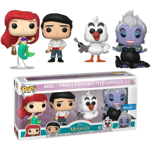 The Little Mermaid Ariel Eric Scuttle Ursula Funko Pop! Vinyl Figure