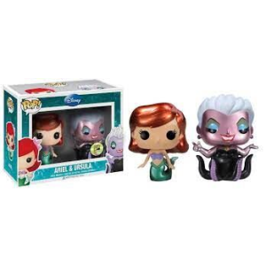 The Little Mermaid Ariel & Ursula Metallic Funko Pop! Vinyl Figure