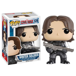 Marvel Captain America Civil War Winter Soldier Funko Pop! Vinyl Figure