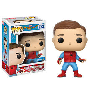 Marvel Spider-Man Homecoming Unmasked Homemade Suit Spider-Man Funko Pop! Vinyl Figure