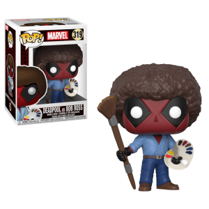 Marvel Universe Deadpool as Bob Ross Funko Pop! Vinyl Figure