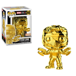 Marvel Studios The First Ten Years Gold Chrome Star-Lord Funko Pop! Vinyl Figure