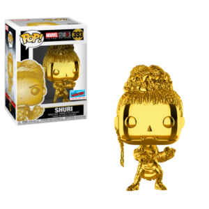 Marvel Studios The First Ten Years Gold Chrome Shuri Funko Pop! Vinyl Figure