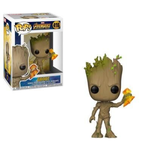 Marvel Avengers Infinity War Groot with Stormbreaker Funko Pop! Vinyl Figure