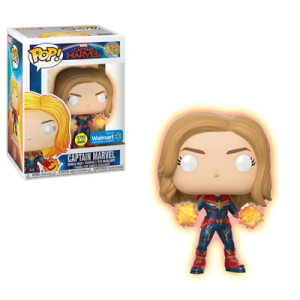 Captain Marvel Captain Marvel GITD Funko Pop! Vinyl Figure