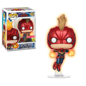 Captain Marvel Flying Captain Marvel with Helmet Funko Pop! Vinyl Figure