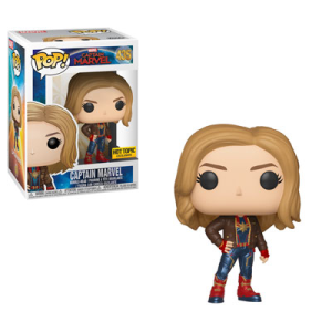 Captain Marvel Captain Marvel with Jacket Funko Pop! Vinyl Figure