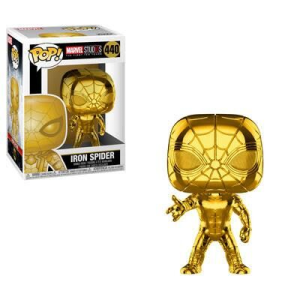 Marvel Studios The First Ten Years Gold Chrome Iron Spider Funko Pop! Vinyl Figure