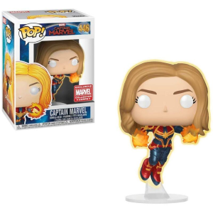 Captain Marvel Unmasked Captain Marvel Flying Funko Pop! Vinyl Figure