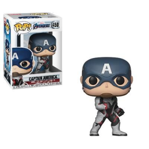 Marvel Avengers Endgame Captain America Quantum Realm Suit Funko Pop! Vinyl Figure