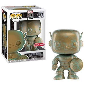 Marvel 80th Anniversary Captain America Patina Funko Pop! Vinyl Figure