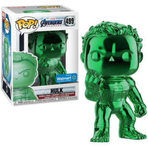 Marvel Avengers Endgame Hulk with Gauntlet Chrome Funko Pop! Vinyl Figure