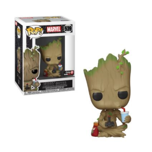 Marvel Universe Groot Sitting Gamer Funko Pop! Vinyl Figure