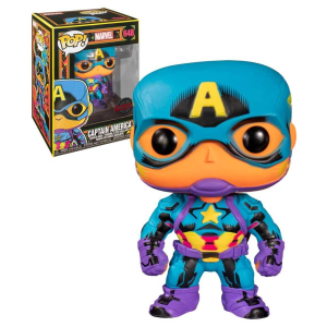 Marvel Black-light Captain America Blacklight Funko Pop! Vinyl Figure