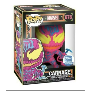 Marvel Black-light Carnage Blacklight Funko Pop! Vinyl Figure