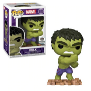 Marvel Universe Hulk Punching Funko Pop! Vinyl Figure